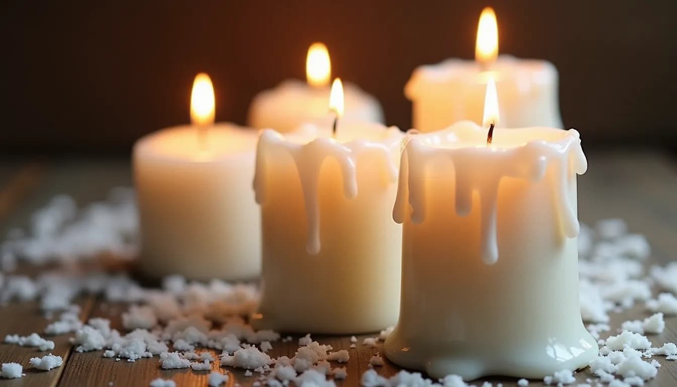 Steari̇k Asi̇di̇n Mum Üreti̇mi̇nde Kullanimi